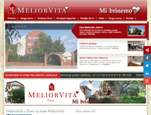 Tablet Screenshot of meliorvita.rs